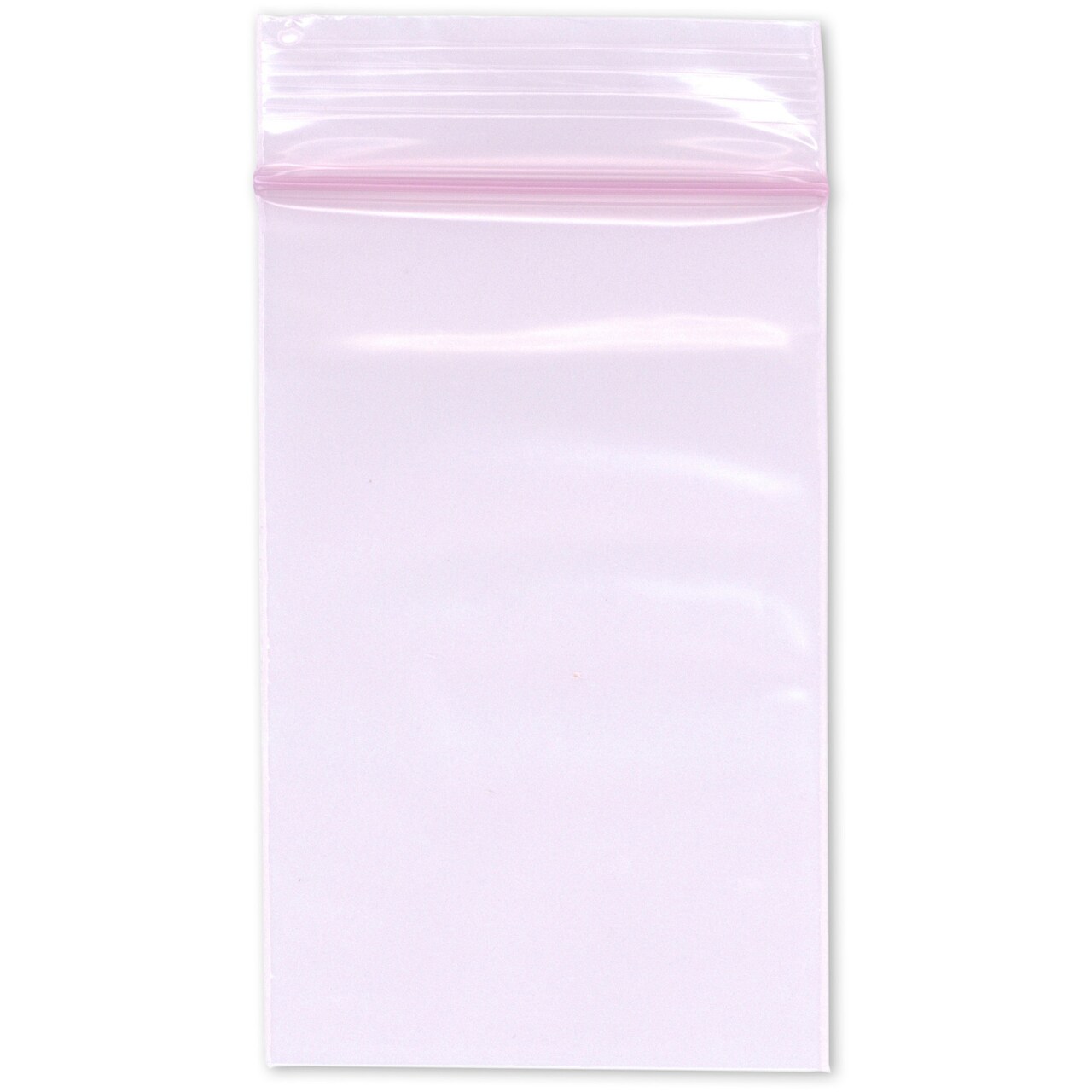 Plymor 2" x 3" (Pack of 100), 2 Mil Anti-Static Zipper Reclosable Plastic Bags